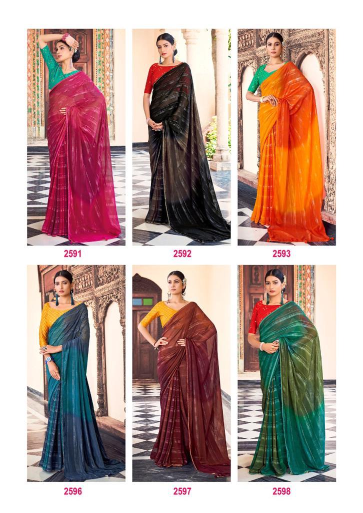 Kashvi Kiya Zenon Fancy Casual Wear Wholesale Saree Collection